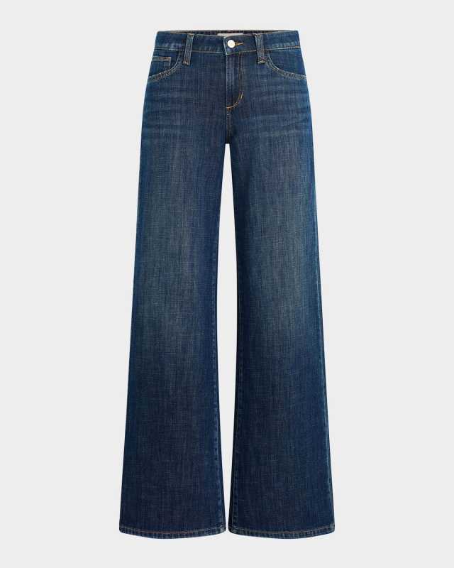 The Lou Lou Low-Rise Wide-Leg Jeans